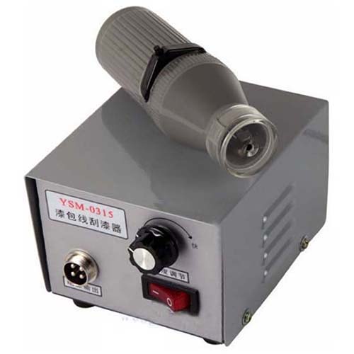 YSM-0315手持式漆包线刮漆器应用案例